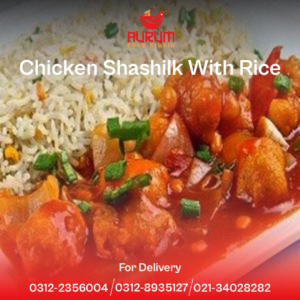 Chicken Shashilk With Rice