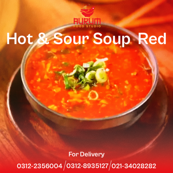 Hot & Sour Soup Red